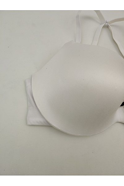 La Senza Bílá hladká push-up podprsenka s překříženými ramínky Vel. EU 34D | La Senza | obrázek 3