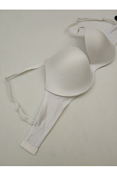 La Senza Bílá hladká push-up podprsenka s překříženými ramínky Vel. EU 34D | La Senza | obrázek 7