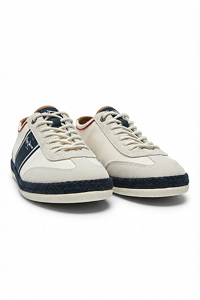 Pepe Jeans Pánské Tenisky Port Basic Bílé Velikost EU 41