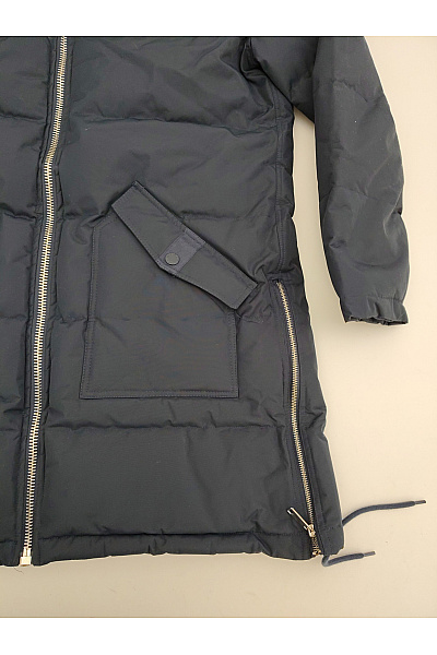 Canadian-peak Černá zimní prošívaná parka s kapucí a kožešinou Vel. EU 5/XXL | canadian-peak | obrázek 3