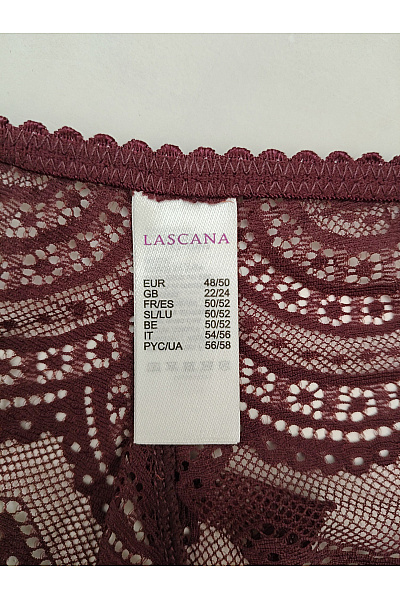 Lasca Dámské fialové krajkové kalhotky tanga luxusní | Lasca | obrázek 5