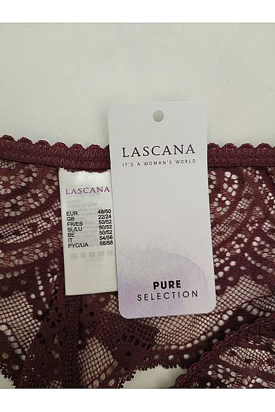Lasca Dámské fialové krajkové kalhotky tanga luxusní | Lasca | obrázek 6