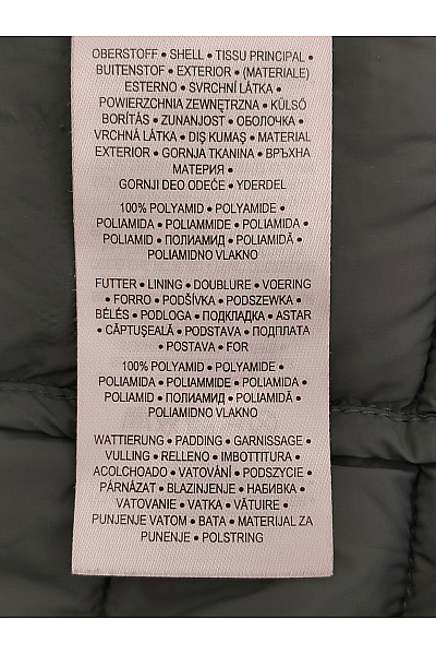 Sublevel Dámská prošívaná přechodná bunda s kapucí khaki Vel. L | Sublevel | obrázek 9