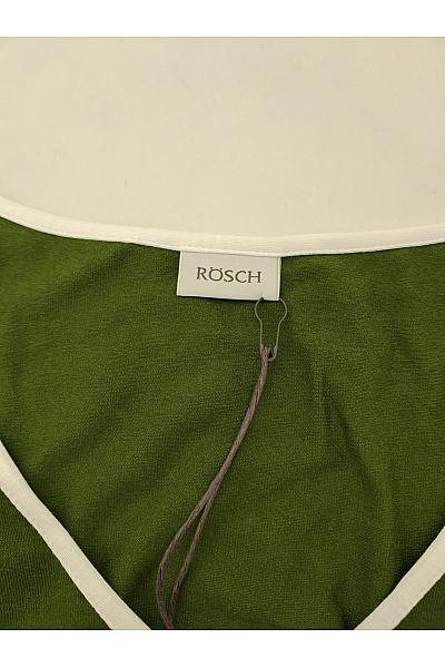 RÖSCH Dámské khaki letní šaty do áčka bez rukávů Velikost DE 46 | RÖSCH | obrázek 6