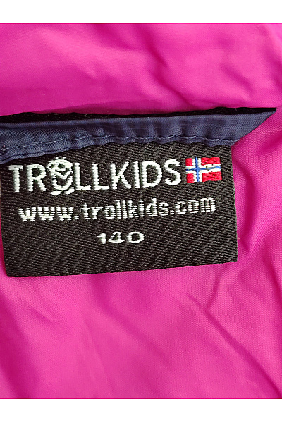 TROLLKIDS Dívčí prošívaná outdoorová bunda s kapucí Velikost EU 140 | TROLLKIDS | obrázek 10