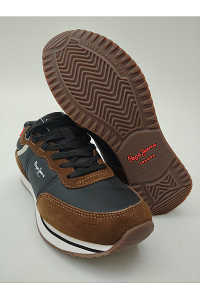 Pepe Jeans Pánské tenisky Tinker Zero 19 Hnědé Velikost EU 40 | Pepe Jeans | obrázek 3