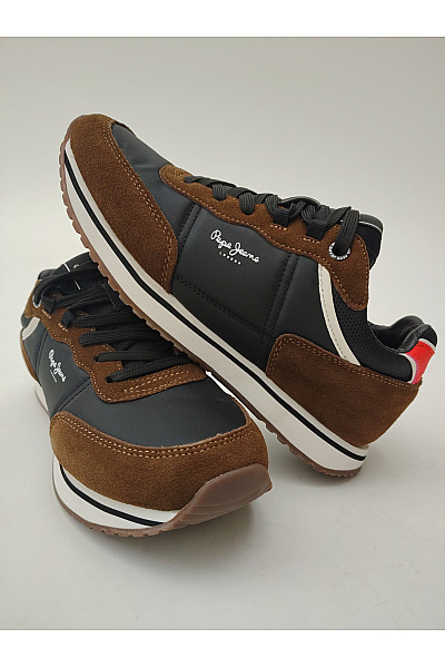 Pepe Jeans Pánské tenisky Tinker Zero 19 Hnědé Velikost EU 40 | Pepe Jeans | obrázek 4