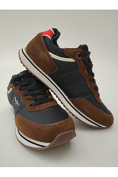 Pepe Jeans Pánské tenisky Tinker Zero 19 Hnědé Velikost EU 40 | Pepe Jeans | obrázek 5