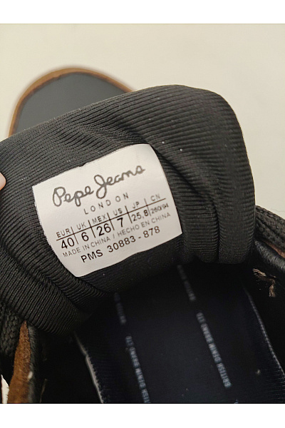 Pepe Jeans Pánské tenisky Tinker Zero 19 Hnědé Velikost EU 40 | Pepe Jeans | obrázek 11