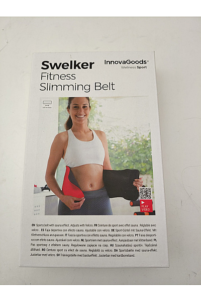 Červený fitness zeštíhlující pás | Unimoda | obrázek 4