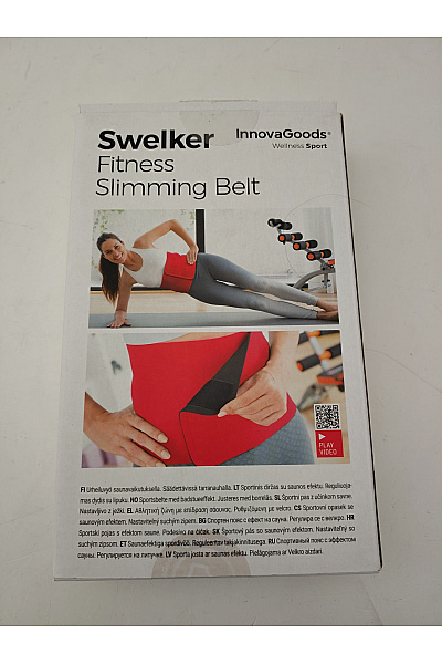 Červený fitness zeštíhlující pás | Unimoda | obrázek 7