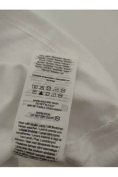 JACK & JONES Bílé bavlněné pánské tričko s krátkým rukávem a nápisem Velikost XL | JACK & JONES | obrázek 6