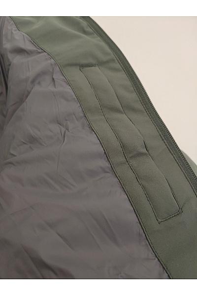 Schmuddelwedda Dámská khaki prošívaná puffer bunda se zipem Vel. L | Schmuddelwedda | obrázek 9