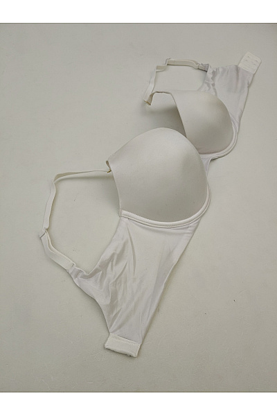 La Senza Bílá hladká push up podprsenka s kosticemi | La Senza | obrázek 6