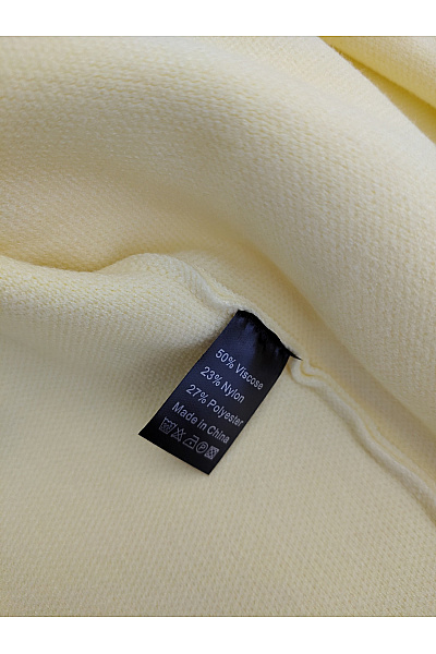 Zwillingsherz Žlutý pletený kardigan s kapucí Vel. L/XL | Zwillingsherz | obrázek 7