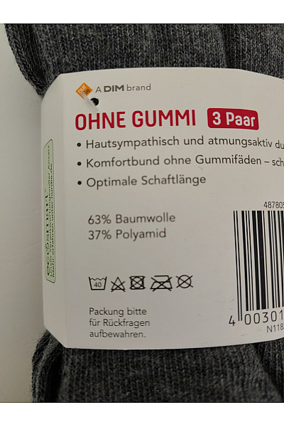 Nurdie Dámské bavlněné ponožky bez lemu šedé Vel. EU 35-38 | Nurdie | obrázek 4