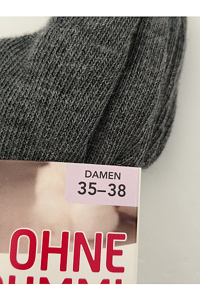 Nurdie Dámské bavlněné ponožky bez lemu šedé Vel. EU 35-38 | Nurdie | obrázek 6