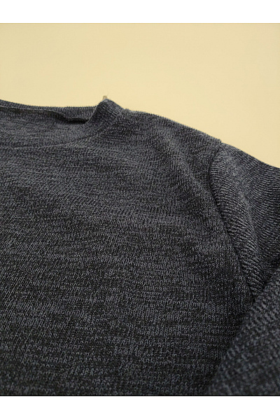 Dámská černá úpletová halenka s dlouhým rukávem Velikost XL | Unimoda | obrázek 4