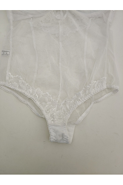 Elie pour Elle Bílé krajkové body s kosticemi luxusní Velikost EU 80D | Elie pour Elle | obrázek 6