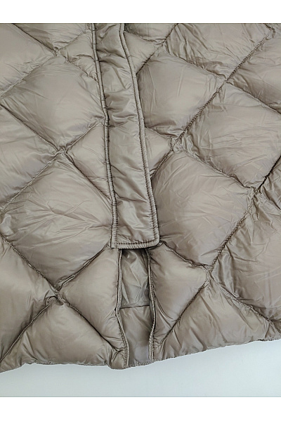 Schneiders Dámská dlouhá prošívaná vesta s kapucí khaki Vel. EU 38 | schneiders | obrázek 3