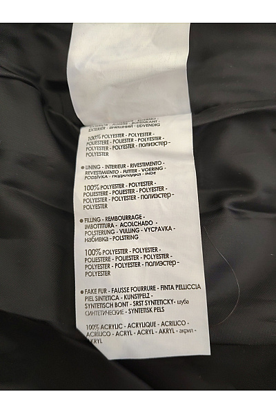 Geographical Norway Dívčí černá zimní prošívaná bunda s kapucí Vel. EU 12:Y | Geographical Norway | obrázek 7
