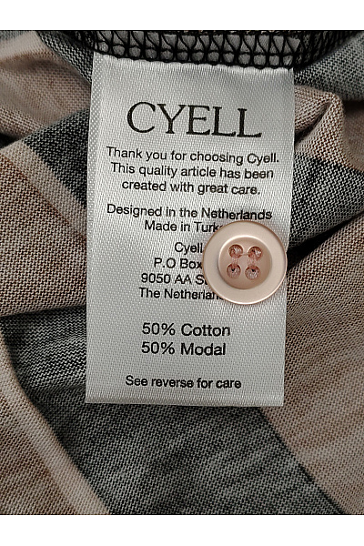 CYELL Dámská pruhovaná košilka oversized smart casual Velikost EU 44 | CYELL | obrázek 7