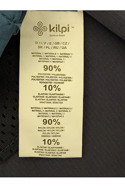 Kilpi Modrá sportovní softshellová bunda s kapucí na turistiku Velikost EU 40 | kilpi | obrázek 5