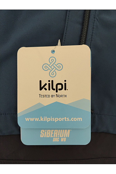 Kilpi Modrá sportovní softshellová bunda s kapucí na turistiku Velikost EU 40 | kilpi | obrázek 8