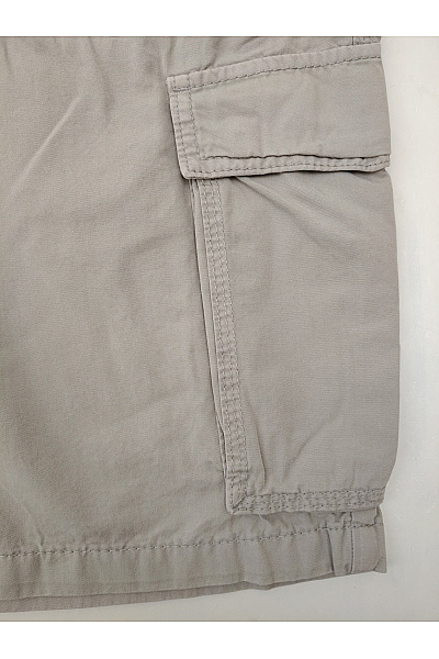 Camel active Pánské bavlněné cargo kraťasy khaki ke kolenům Velikost M | camel active | obrázek 3