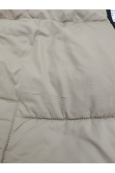JDY Béžová prošívaná puffer bunda s kapucí Vel. XL | JDY | obrázek 10