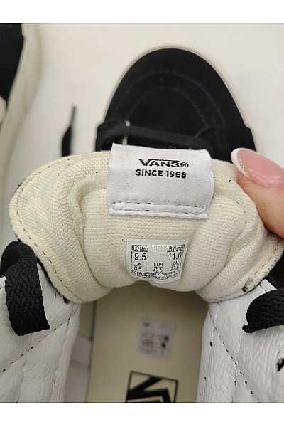 Vans Pánské tenisky Sk8-Hi (Leopard Polkadot) Černobílé Velikost EU 42.5 | Vans | obrázek 7