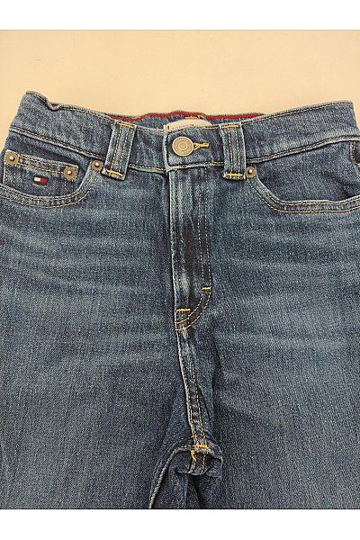 TOMMY HILFIGER Chlapecké široké džíny Velikost 140 | TOMMY HILFIGER | obrázek 4