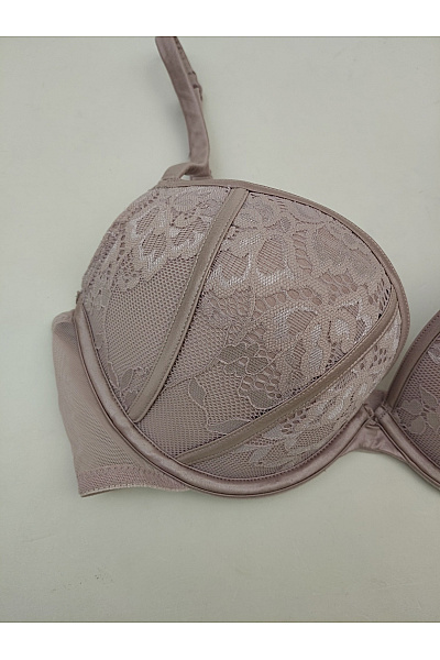 La Senza Béžová krajková push up podprsenka s kosticemi | La Senza | obrázek 3
