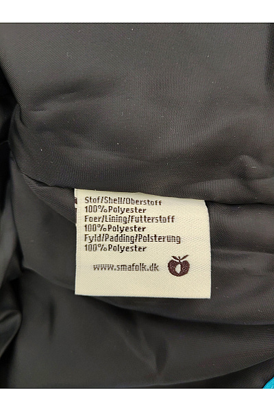 Smafolk Dívčí modrá softshellová bunda s motivem jablek outdoor Velikost 2-3 | Smafolk | obrázek 10