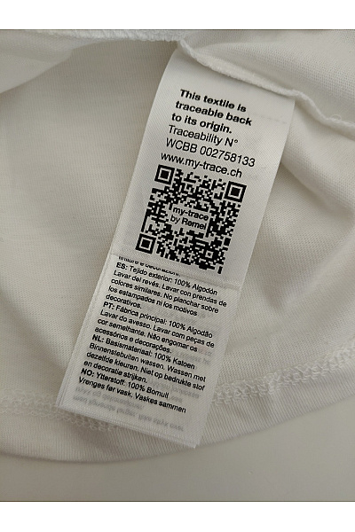 MAMMUT Bílé bavlněné dámské tričko s krátkým rukávem a potiskem Vel. EU XL | MAMMUT | obrázek 6