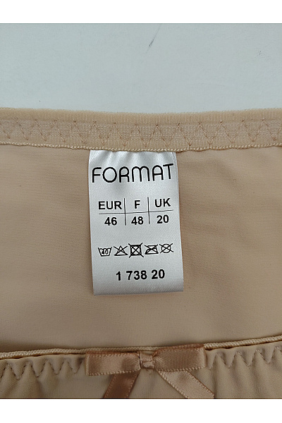 FORMAT Béžové dámské kalhotky s krajkou | FORMAT | obrázek 6
