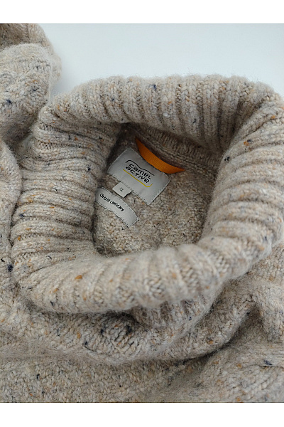 Camel active Béžový vlněný rolák s copánkovým vzorem Vel. XL | camel active | obrázek 6