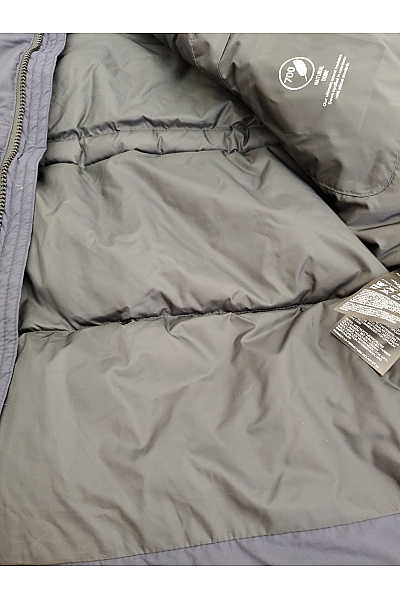 Jack Wolfskin Černá prošívaná zimní bunda s kapucí a stahováním v pase Vel. M | Jack Wolfskin | obrázek 7