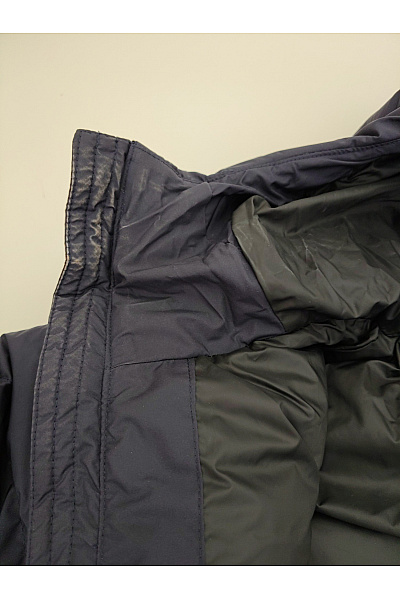 Jack Wolfskin Černá prošívaná zimní bunda s kapucí a stahováním v pase Vel. M | Jack Wolfskin | obrázek 10