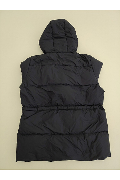 Jack Wolfskin Černá prošívaná zimní bunda s kapucí a stahováním v pase Vel. M | Jack Wolfskin | obrázek 11