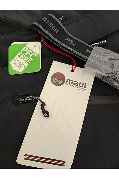 MAUL SPORTS Dámské černé lyžařské kalhoty s kapsami | MAUL SPORTS | obrázek 6