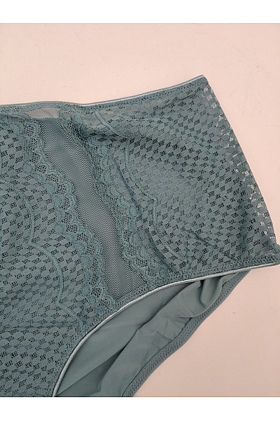 Lasca Dámské luxusní krajkové kalhotky s vysokým pasem khaki Vel. EU 40/42 | Lasca | obrázek 3