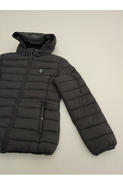Canadian-peak Černá prošívaná přechodná bunda s kapucí Vel. EU 4/XL | canadian-peak | obrázek 2