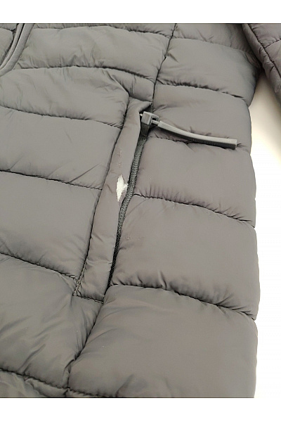 Canadian-peak Černá prošívaná přechodná bunda s kapucí Vel. EU 4/XL | canadian-peak | obrázek 3