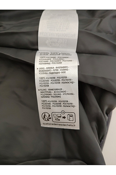Canadian-peak Černá prošívaná přechodná bunda s kapucí Vel. EU 4/XL | canadian-peak | obrázek 4