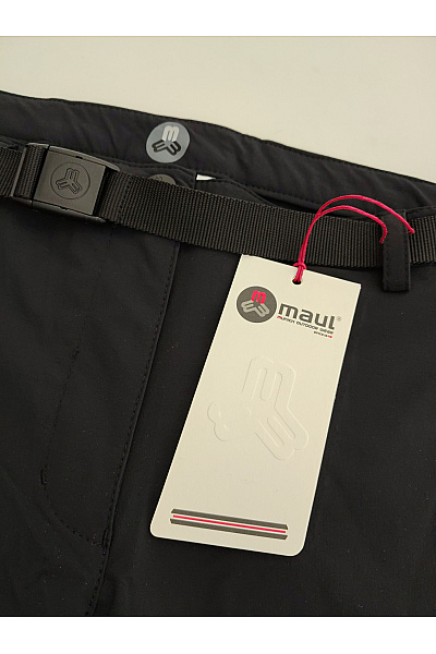 MAUL SPORTS Černé sportovní outdoorové turistické kalhoty s páskem Velikost DE 22 | MAUL SPORTS | obrázek 6