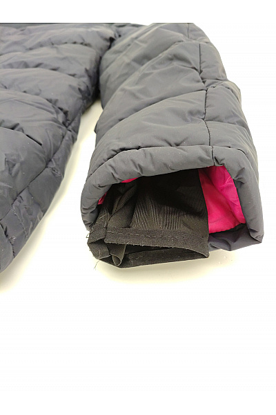 Geographical Norway Černá dámská zimní prošívaná bunda s kapucí Vel. EU 4/XL | Geographical Norway | obrázek 9