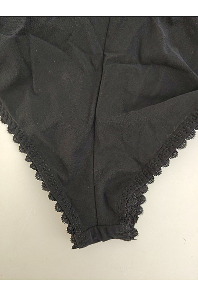 Elie pour Elle Černé luxusní krajkové kalhotky Velikost XL | Elie pour Elle | obrázek 6
