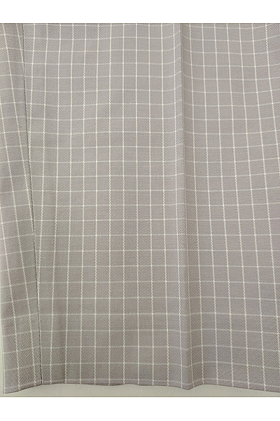 Club Monaco Šedé kostkované společenské kalhoty s puky Vel. UK 10 | Club Monaco | obrázek 3