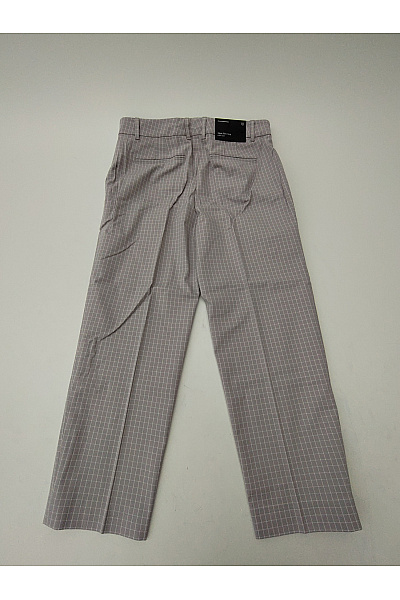 Club Monaco Šedé kostkované společenské kalhoty s puky Vel. UK 10 | Club Monaco | obrázek 6